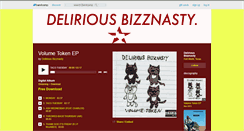 Desktop Screenshot of deliriousbizznasty.bandcamp.com