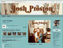 Tablet Screenshot of joshpreston.bandcamp.com