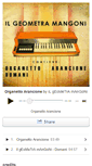 Mobile Screenshot of ilgeometramangoni.bandcamp.com