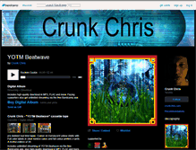 Tablet Screenshot of crunkchris.bandcamp.com