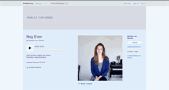 Desktop Screenshot of marliesvanwinkel.bandcamp.com