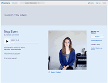 Tablet Screenshot of marliesvanwinkel.bandcamp.com