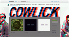 Desktop Screenshot of cowlick.bandcamp.com