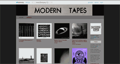 Desktop Screenshot of moderntapes.bandcamp.com