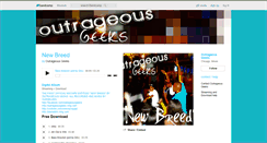 Desktop Screenshot of outrageousgeeks.bandcamp.com