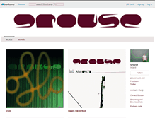 Tablet Screenshot of grouse.bandcamp.com