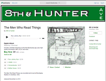 Tablet Screenshot of 8thandhunter.bandcamp.com