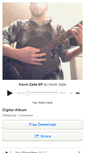 Mobile Screenshot of kevinzade.bandcamp.com