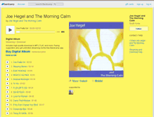 Tablet Screenshot of joehegelandthemorningcalm.bandcamp.com