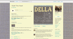 Desktop Screenshot of dellamae.bandcamp.com
