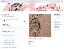 Tablet Screenshot of animalnudity.bandcamp.com