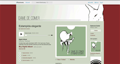 Desktop Screenshot of damedecomer.bandcamp.com