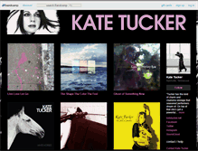 Tablet Screenshot of katetucker.bandcamp.com