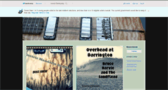 Desktop Screenshot of bruceharvie.bandcamp.com