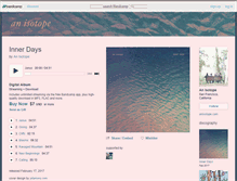 Tablet Screenshot of anisotope.bandcamp.com