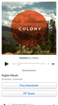 Mobile Screenshot of colony.bandcamp.com
