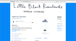 Desktop Screenshot of littleblackrainclouds.bandcamp.com