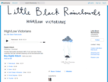 Tablet Screenshot of littleblackrainclouds.bandcamp.com