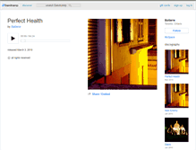 Tablet Screenshot of batterie.bandcamp.com