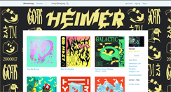 Desktop Screenshot of heimer.bandcamp.com