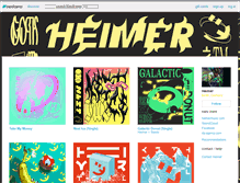 Tablet Screenshot of heimer.bandcamp.com