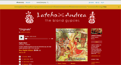 Desktop Screenshot of latchoandrea.bandcamp.com