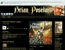 Tablet Screenshot of brianposehn.bandcamp.com