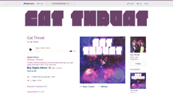 Desktop Screenshot of catthroat.bandcamp.com