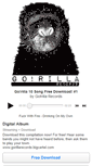 Mobile Screenshot of gorillarecords.bandcamp.com