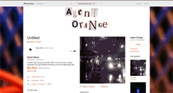 Desktop Screenshot of agentorangeband.bandcamp.com