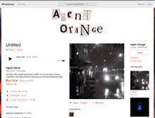 Tablet Screenshot of agentorangeband.bandcamp.com