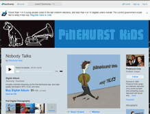 Tablet Screenshot of pinehurstkids.bandcamp.com