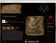 Tablet Screenshot of funeraldusk.bandcamp.com