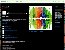 Tablet Screenshot of funkwit.bandcamp.com