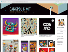 Tablet Screenshot of gangpol-mit.bandcamp.com