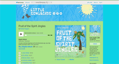Desktop Screenshot of littlesongbirds.bandcamp.com