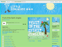 Tablet Screenshot of littlesongbirds.bandcamp.com
