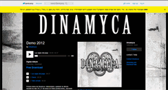 Desktop Screenshot of dinamyca.bandcamp.com