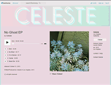 Tablet Screenshot of celeste.bandcamp.com