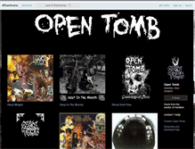 Tablet Screenshot of opentomb.bandcamp.com