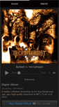 Mobile Screenshot of necrophagist.bandcamp.com