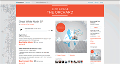 Desktop Screenshot of eriklind.bandcamp.com