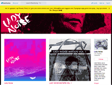 Tablet Screenshot of ladynoise.bandcamp.com