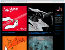 Tablet Screenshot of jongomm.bandcamp.com