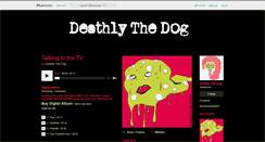 Desktop Screenshot of deathlythedog.bandcamp.com