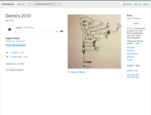 Tablet Screenshot of freia.bandcamp.com