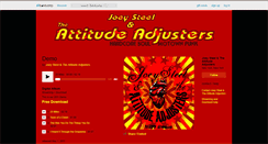 Desktop Screenshot of joeysteelandtheattitudeadjusters.bandcamp.com