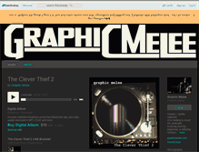 Tablet Screenshot of graphicmelee.bandcamp.com