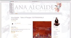 Desktop Screenshot of anaalcaide.bandcamp.com