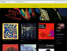 Tablet Screenshot of discolaspalmeras.bandcamp.com